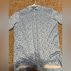 NWOT Johnnie-O "Air Mail" featherweight polo